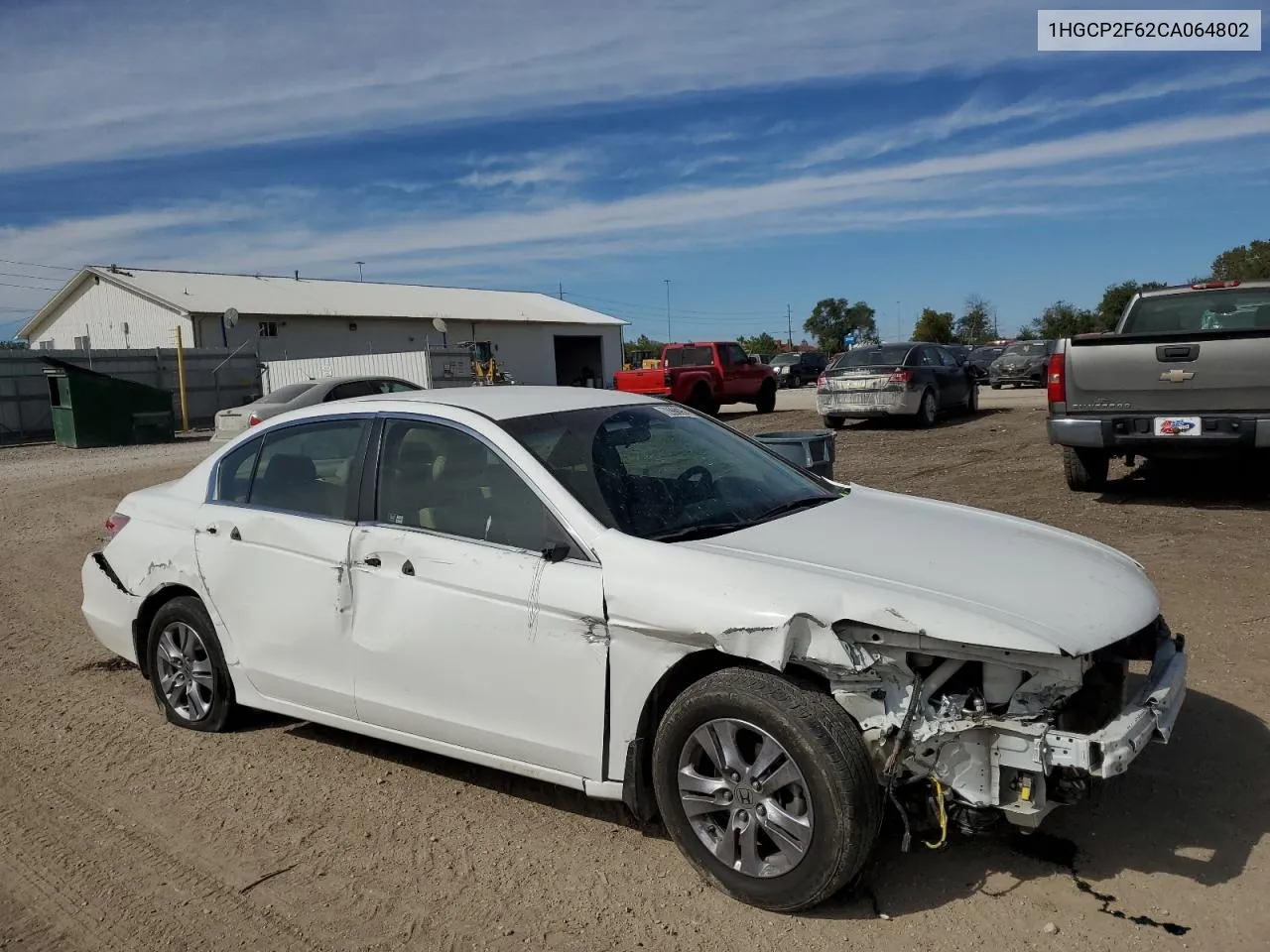 1HGCP2F62CA064802 2012 Honda Accord Se