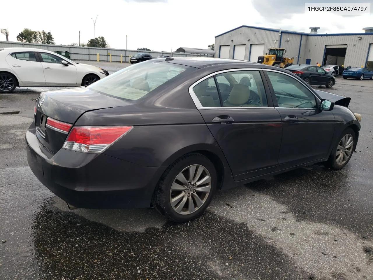 2012 Honda Accord Exl VIN: 1HGCP2F86CA074797 Lot: 73362424