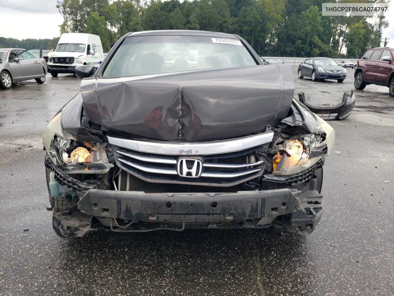 1HGCP2F86CA074797 2012 Honda Accord Exl