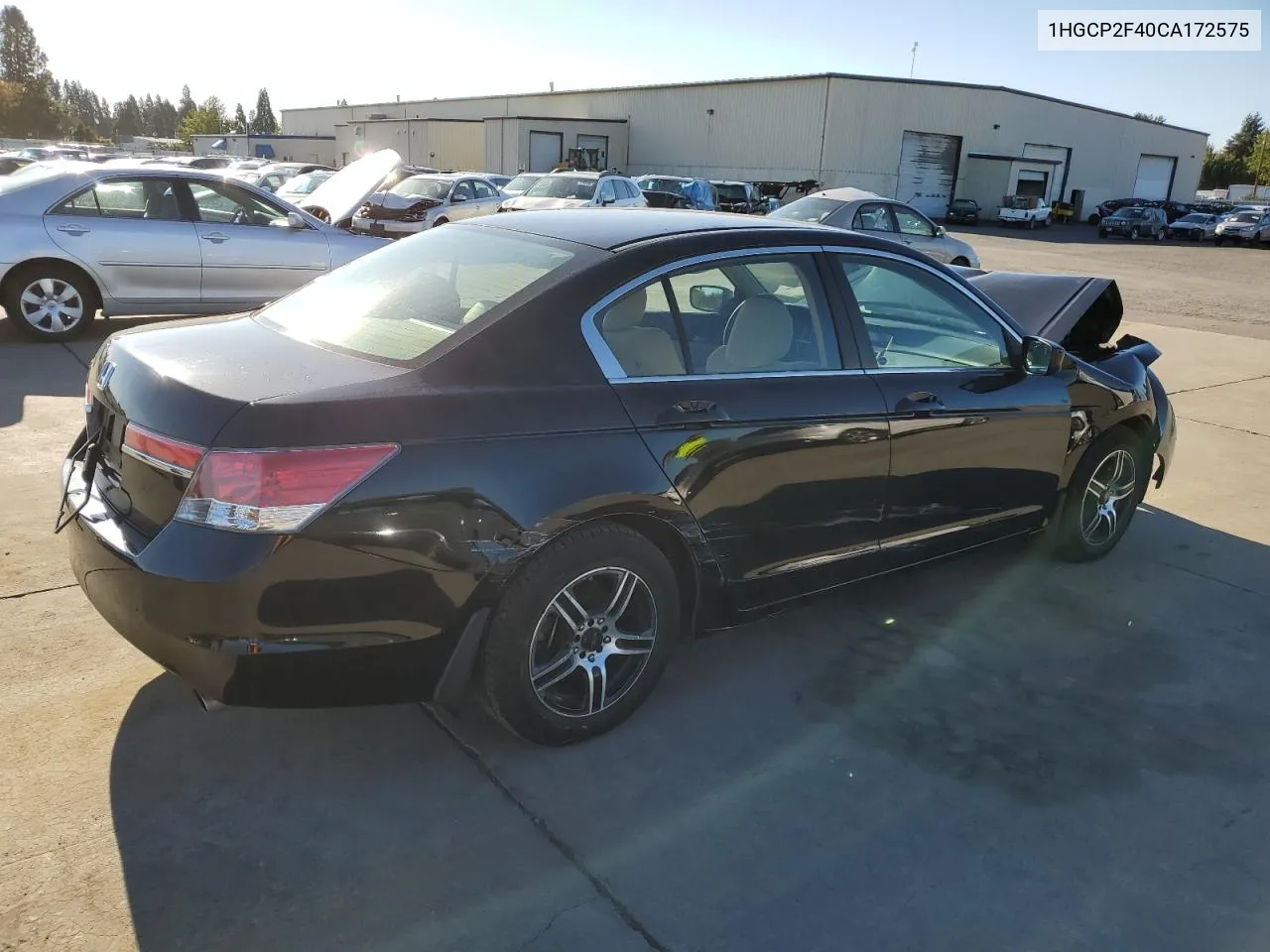 2012 Honda Accord Lxp VIN: 1HGCP2F40CA172575 Lot: 73683904