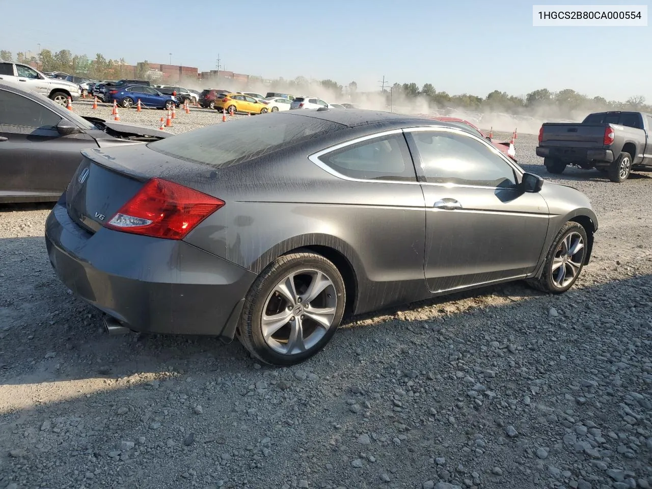 1HGCS2B80CA000554 2012 Honda Accord Exl