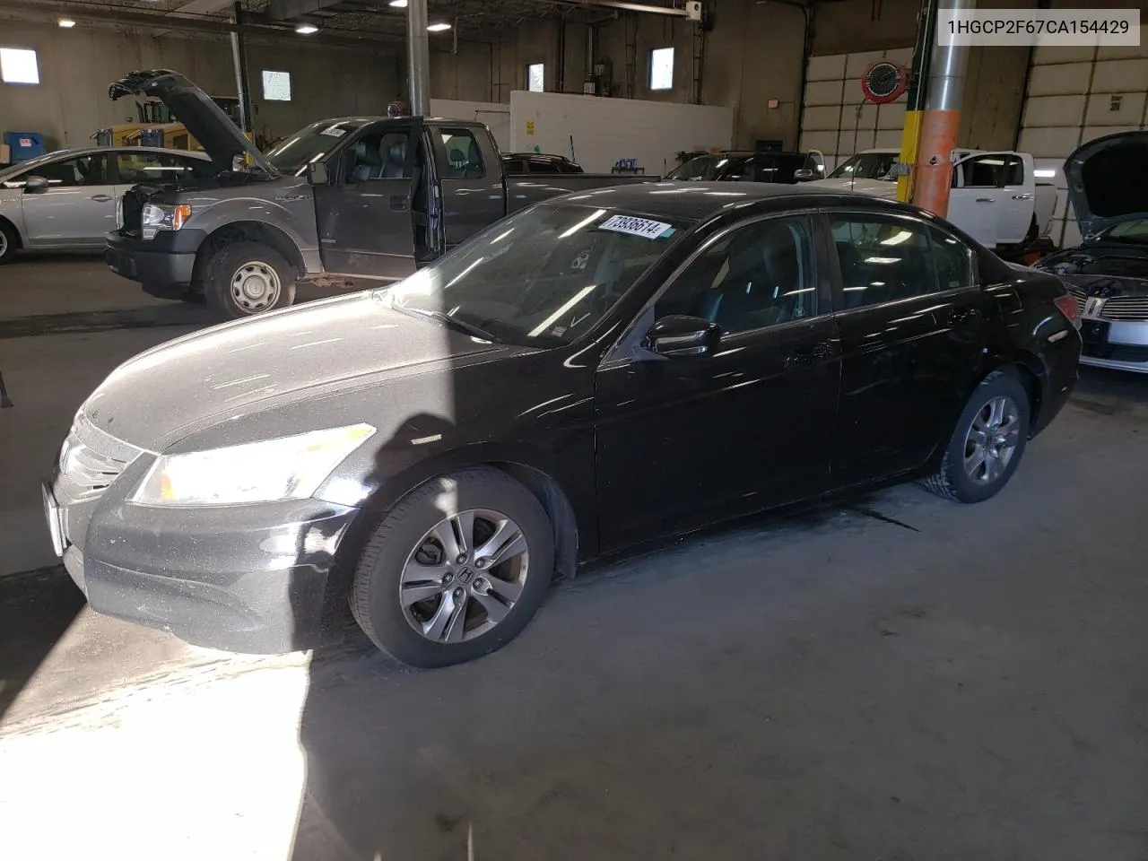 2012 Honda Accord Se VIN: 1HGCP2F67CA154429 Lot: 73936614