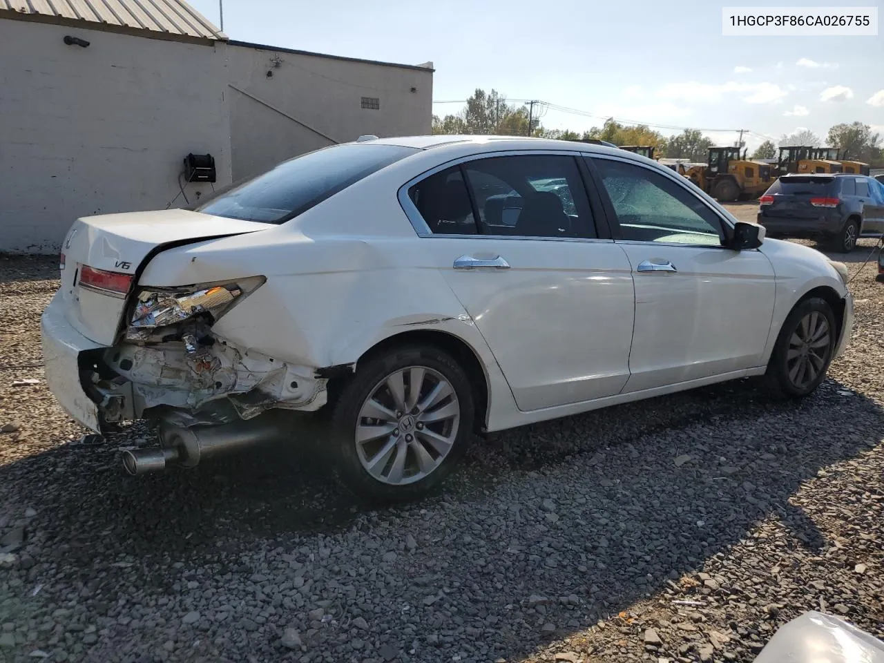 1HGCP3F86CA026755 2012 Honda Accord Exl