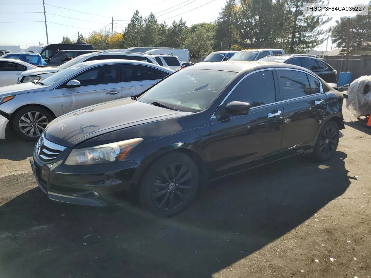 1HGCP3F84CA035227 2012 Honda Accord Exl