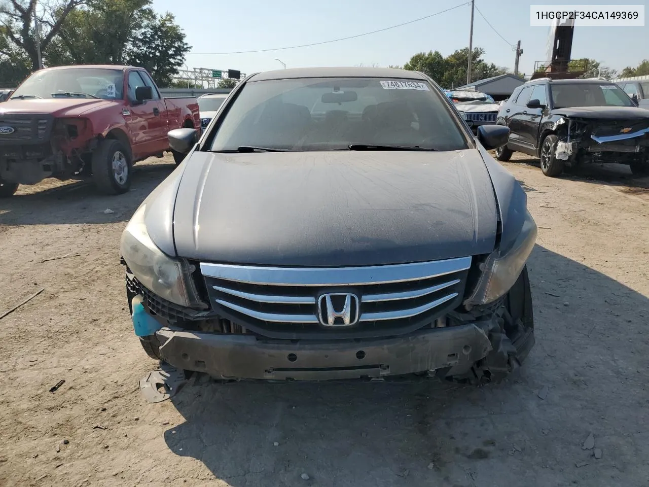 1HGCP2F34CA149369 2012 Honda Accord Lx