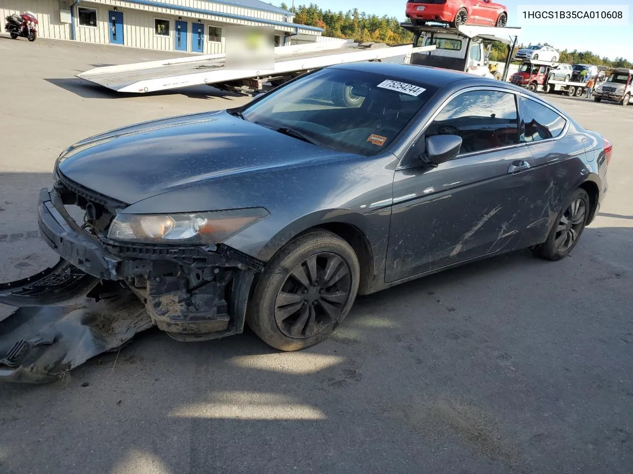 2012 Honda Accord Lx VIN: 1HGCS1B35CA010608 Lot: 75254244