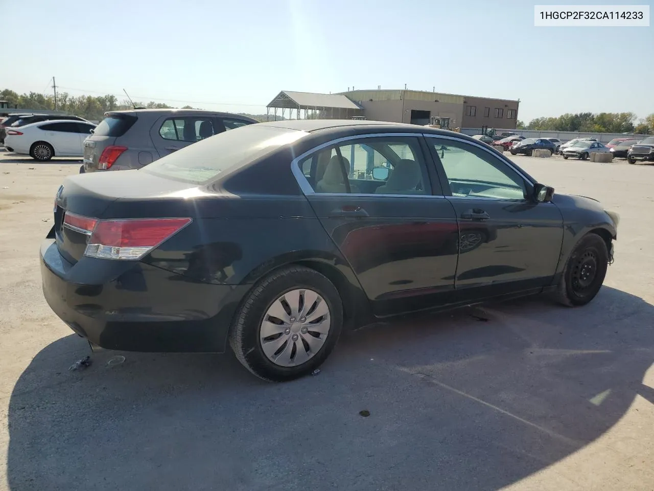 2012 Honda Accord Lx VIN: 1HGCP2F32CA114233 Lot: 75320184