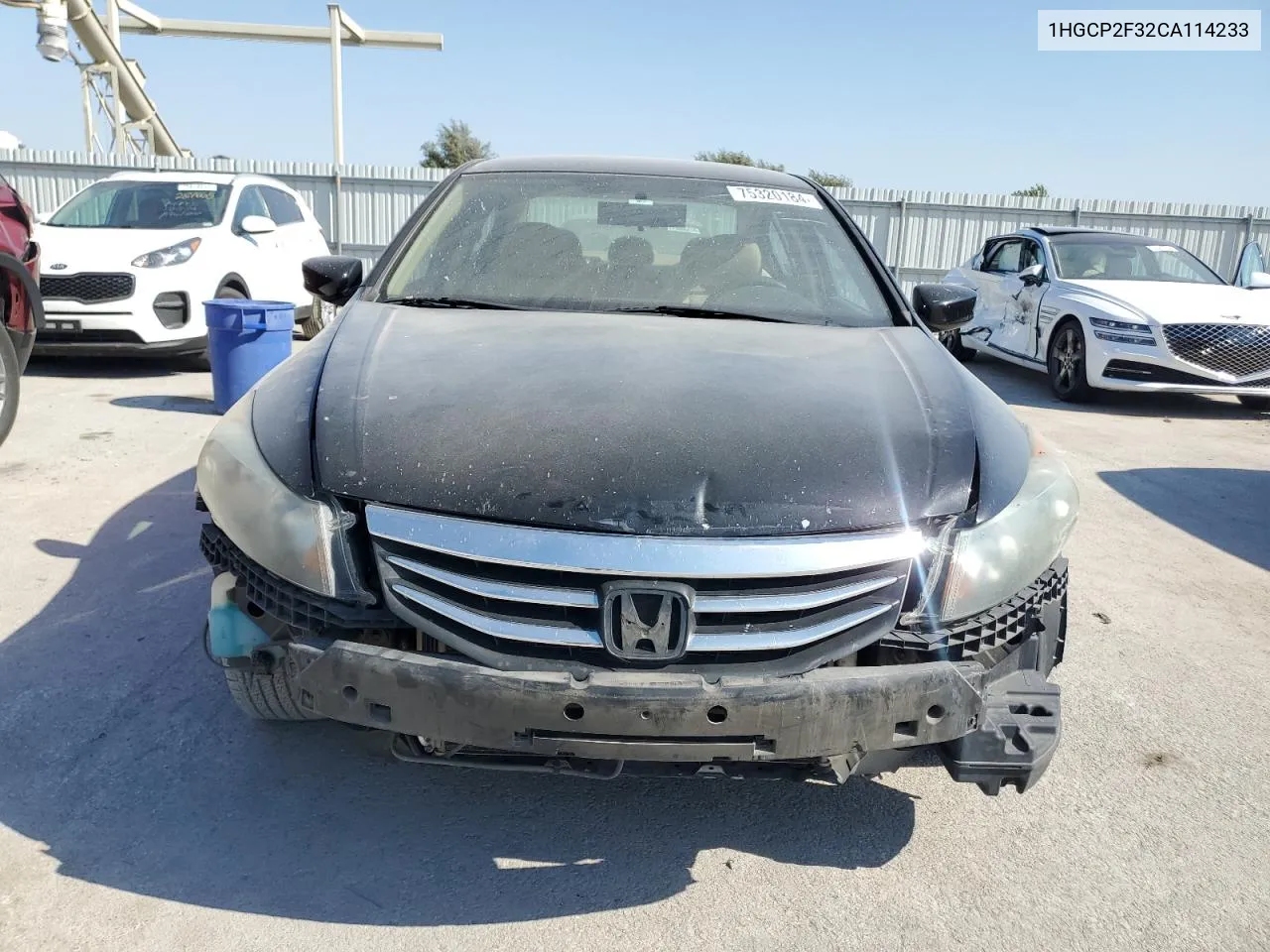 1HGCP2F32CA114233 2012 Honda Accord Lx