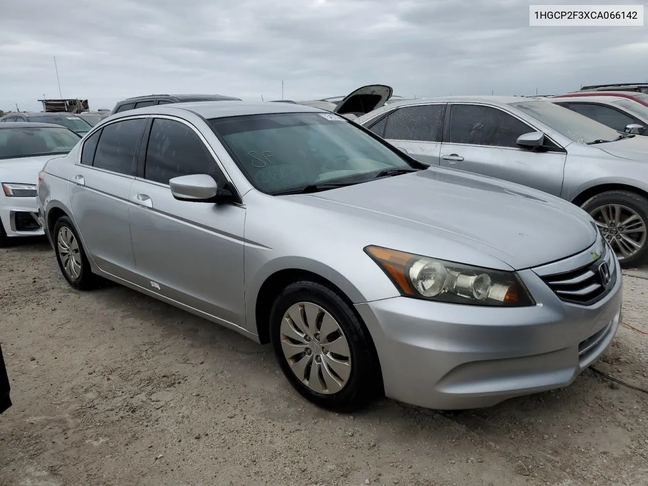 2012 Honda Accord Lx VIN: 1HGCP2F3XCA066142 Lot: 75457544