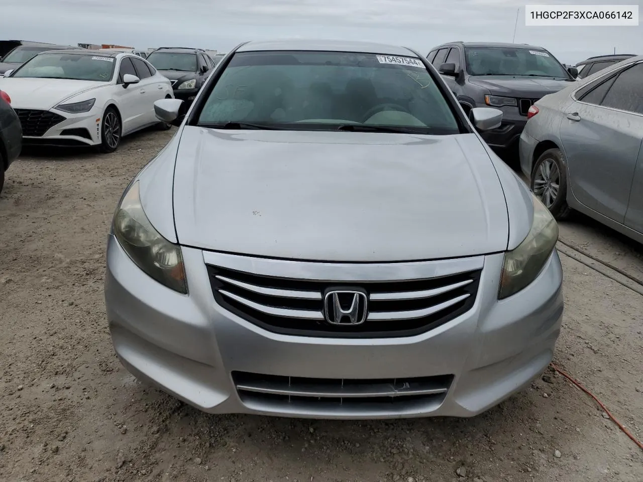 2012 Honda Accord Lx VIN: 1HGCP2F3XCA066142 Lot: 75457544