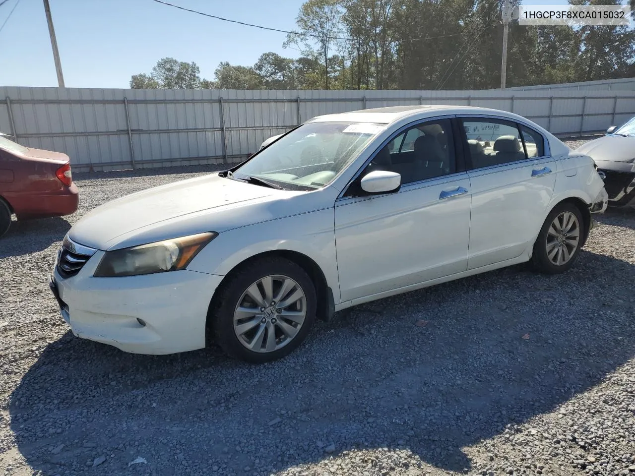 2012 Honda Accord Exl VIN: 1HGCP3F8XCA015032 Lot: 75718344