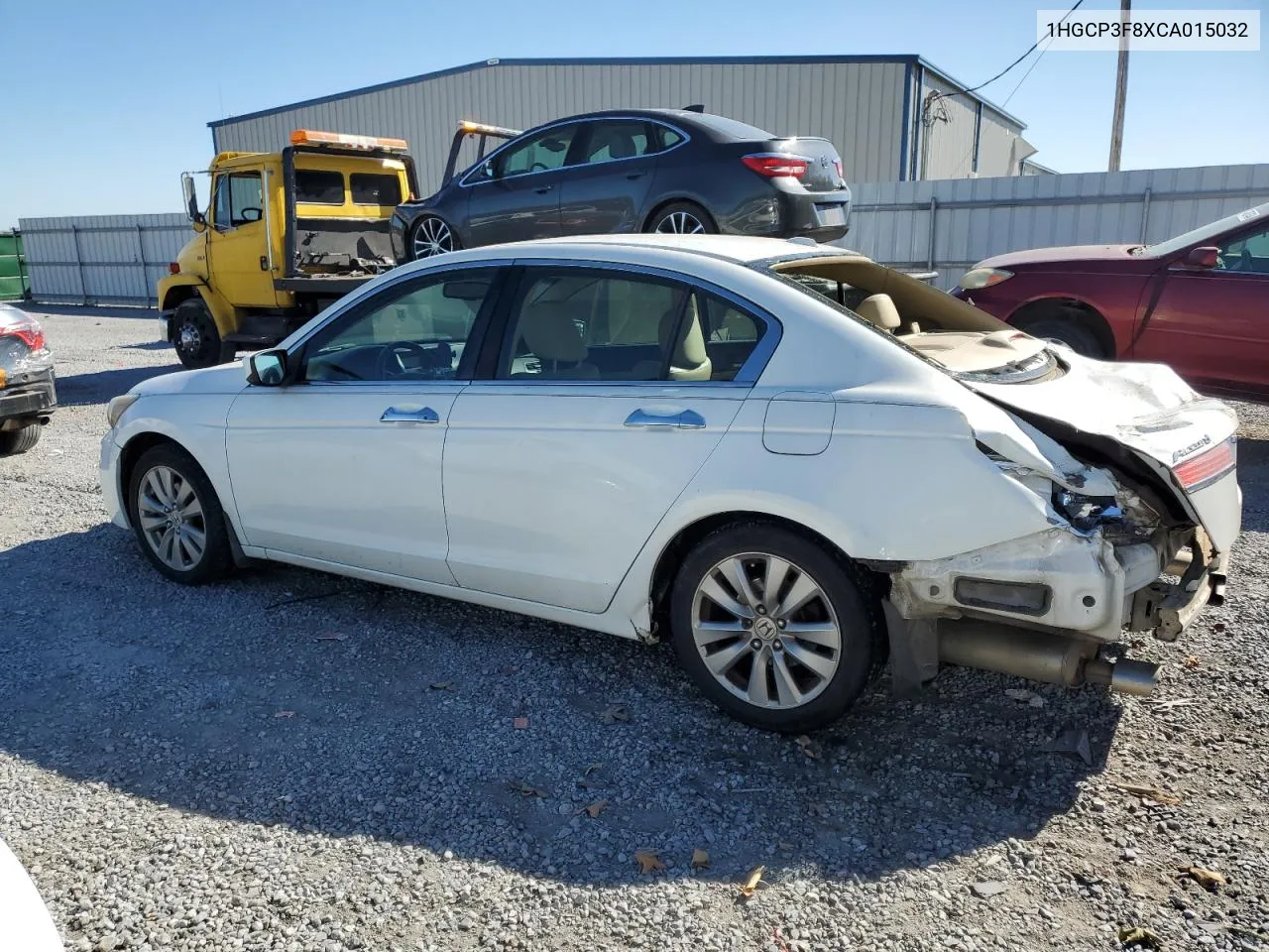 2012 Honda Accord Exl VIN: 1HGCP3F8XCA015032 Lot: 75718344