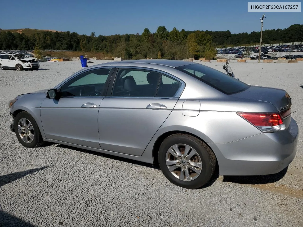 2012 Honda Accord Se VIN: 1HGCP2F63CA167257 Lot: 75828124