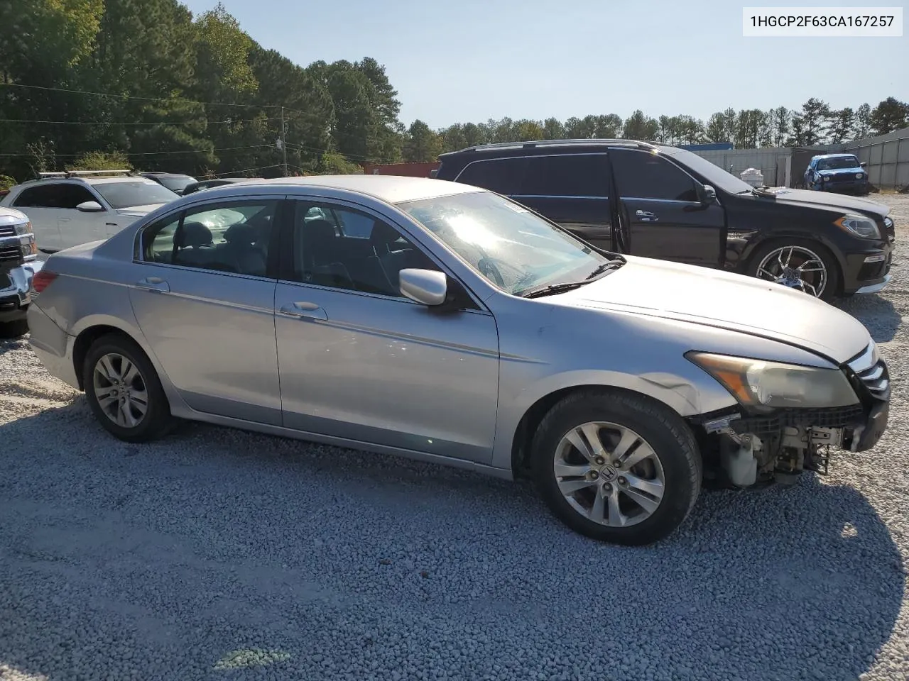 2012 Honda Accord Se VIN: 1HGCP2F63CA167257 Lot: 75828124