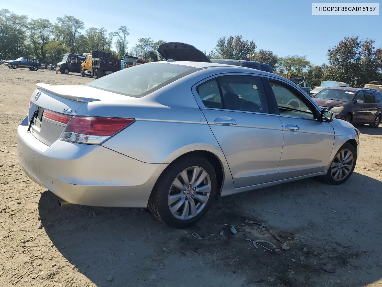 2012 Honda Accord Exl VIN: 1HGCP3F88CA015157 Lot: 75892264