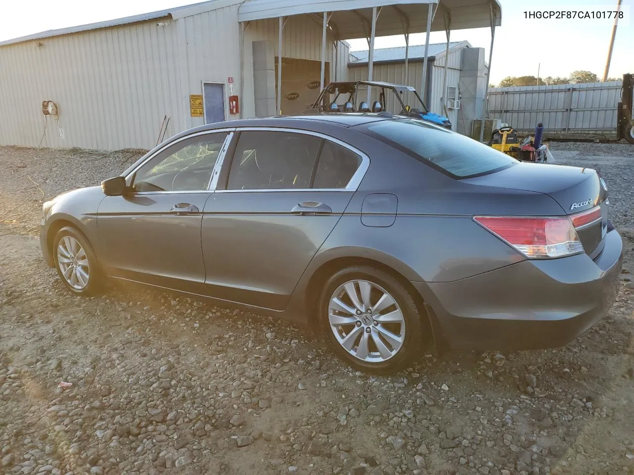 2012 Honda Accord Exl VIN: 1HGCP2F87CA101778 Lot: 76155054