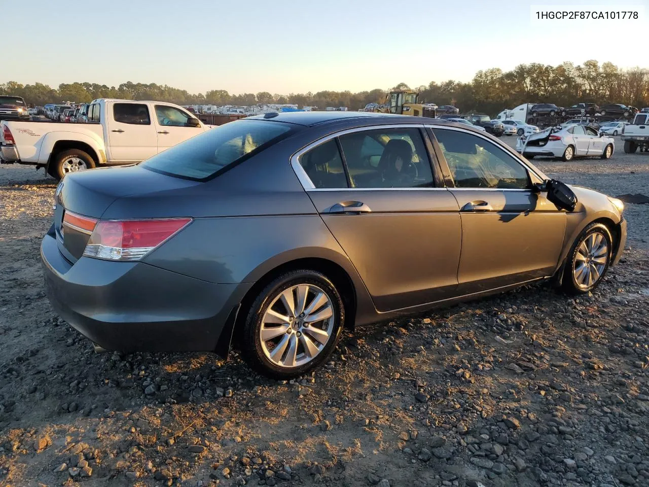 2012 Honda Accord Exl VIN: 1HGCP2F87CA101778 Lot: 76155054