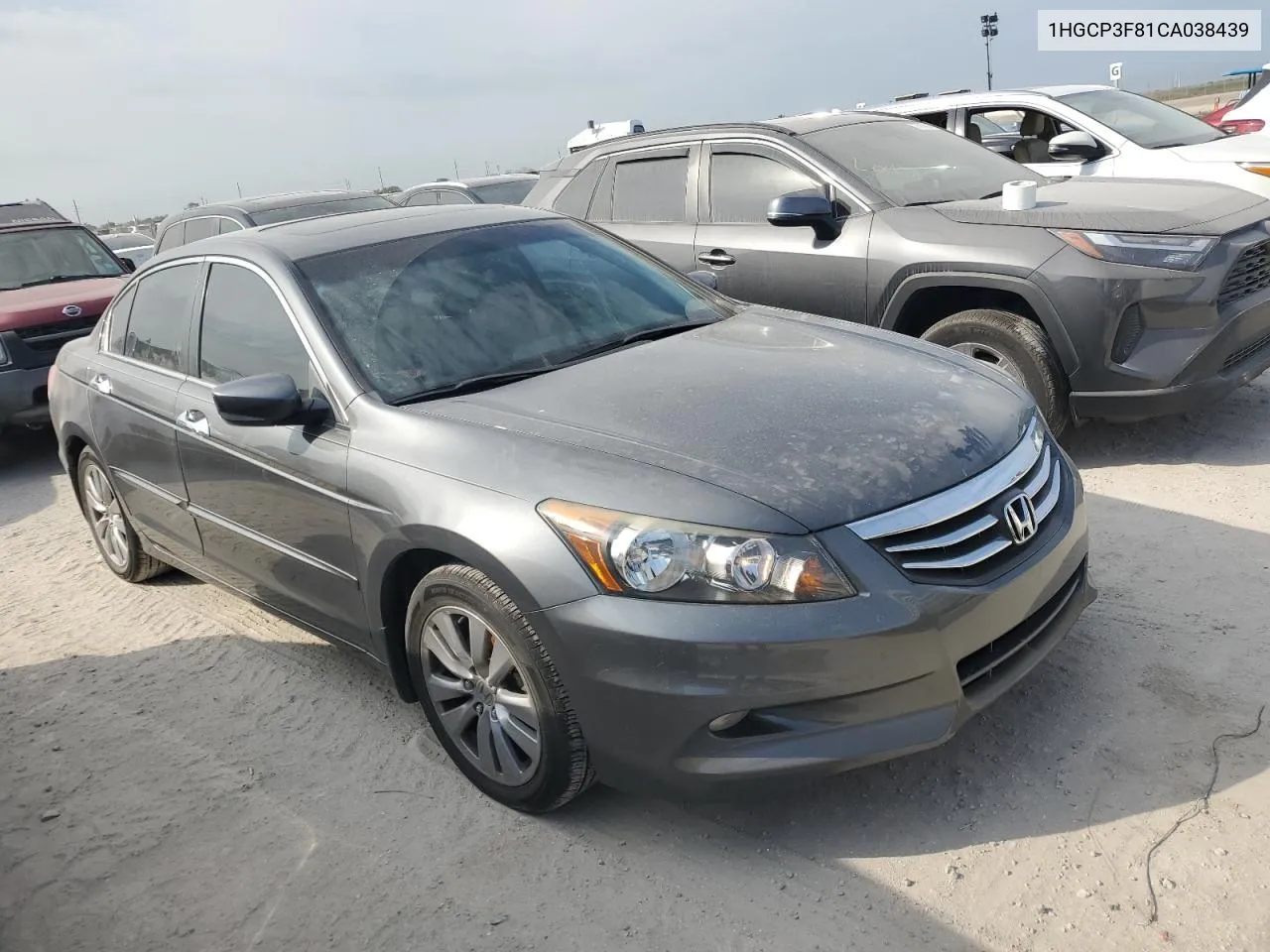 1HGCP3F81CA038439 2012 Honda Accord Exl