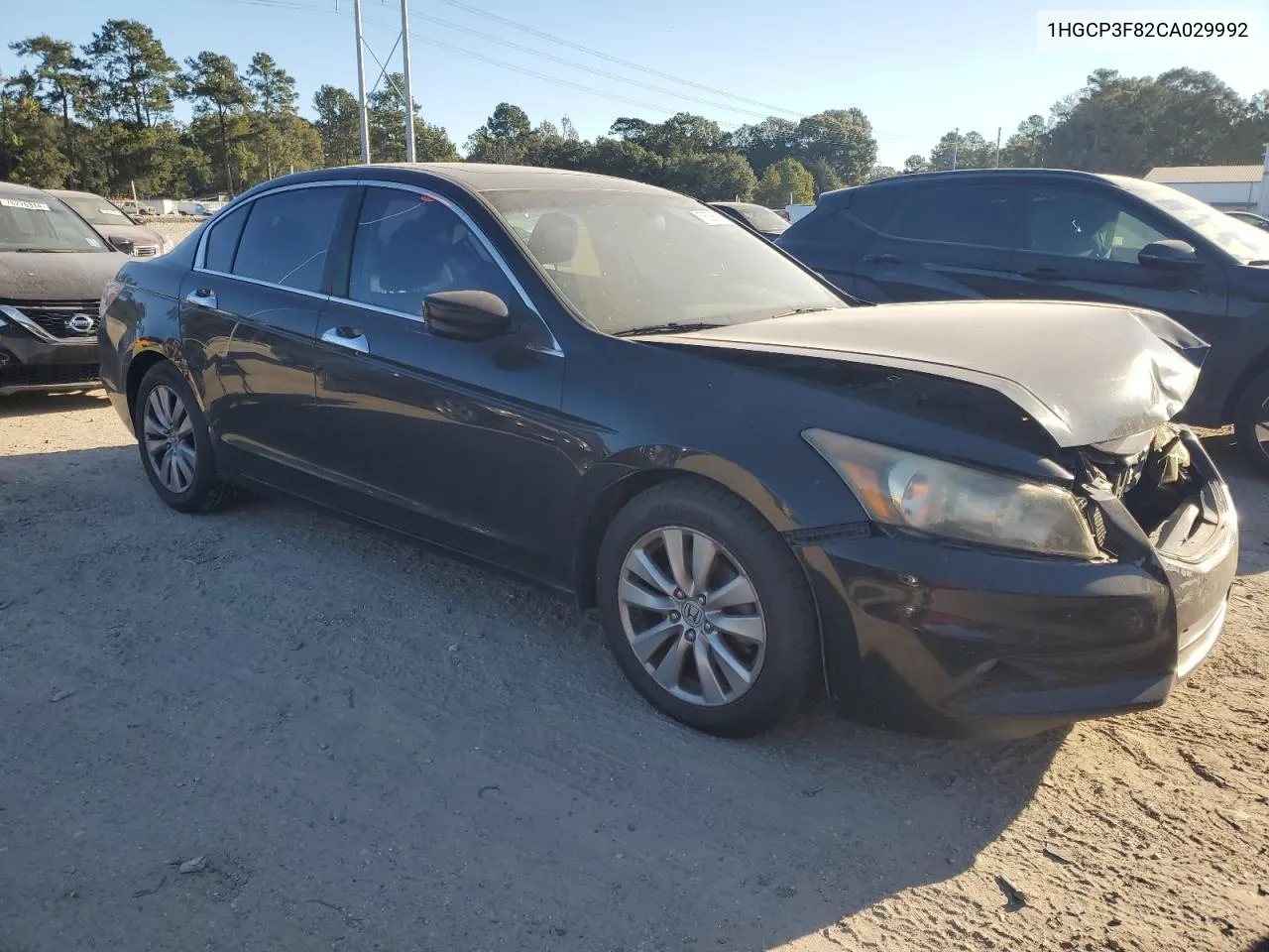 2012 Honda Accord Exl VIN: 1HGCP3F82CA029992 Lot: 76386104