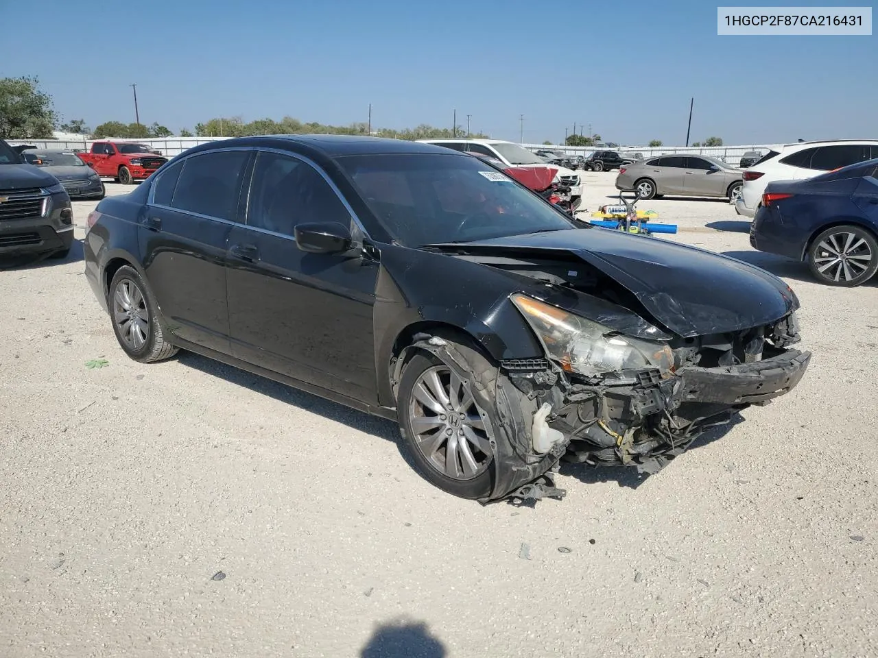 1HGCP2F87CA216431 2012 Honda Accord Exl