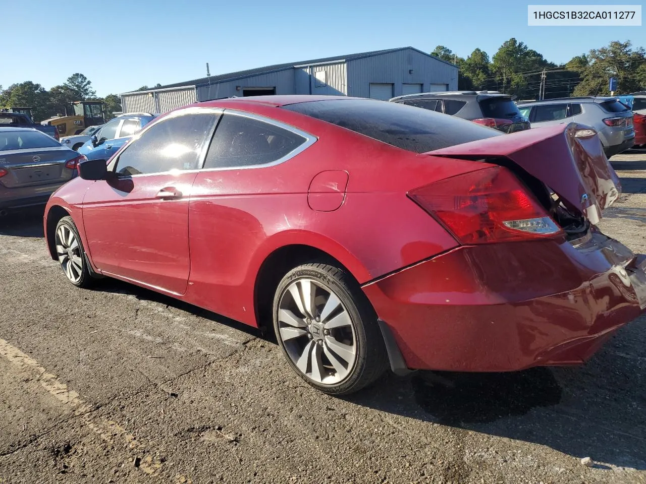 2012 Honda Accord Lx VIN: 1HGCS1B32CA011277 Lot: 76510524