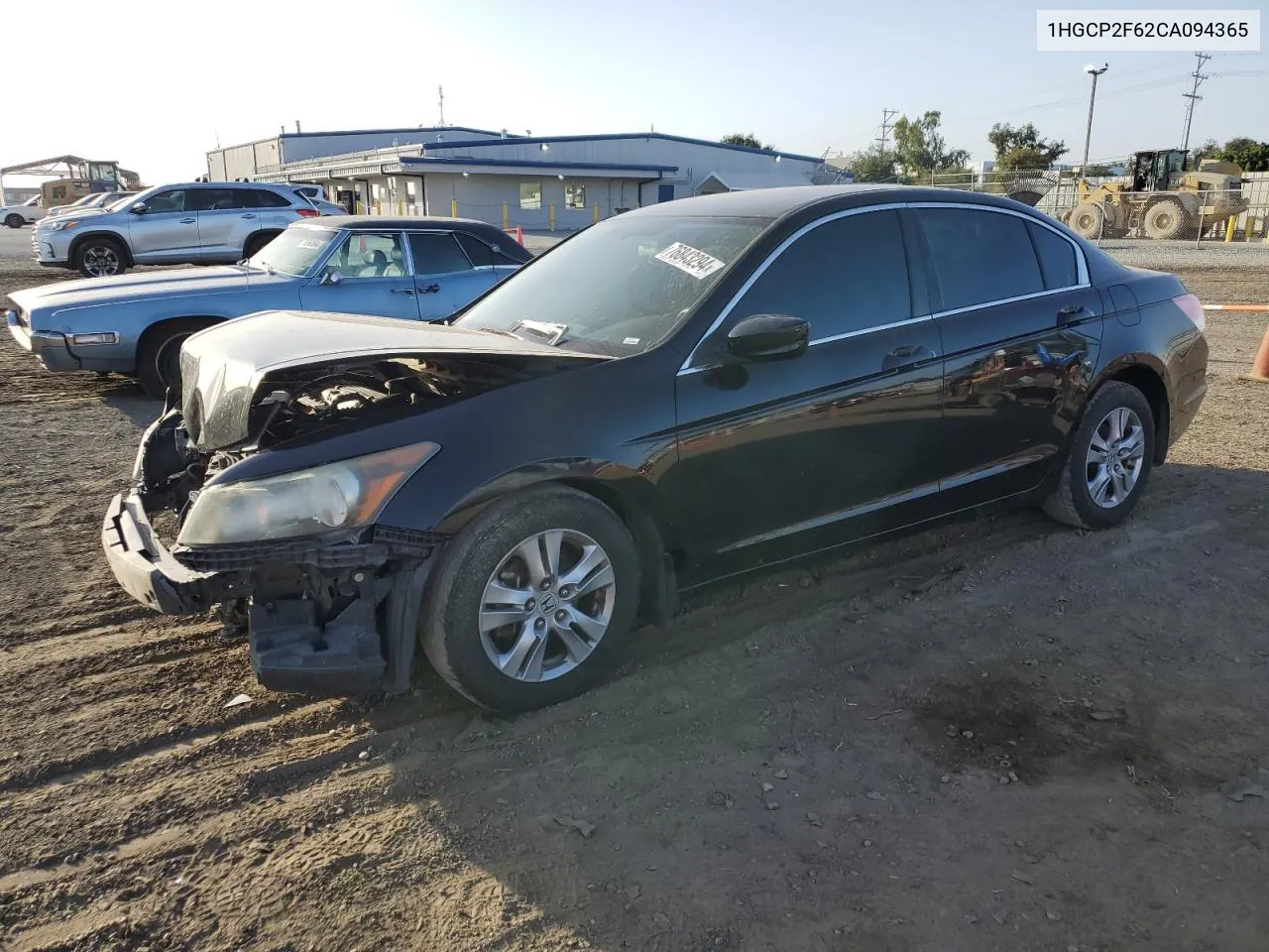 2012 Honda Accord Se VIN: 1HGCP2F62CA094365 Lot: 76843294