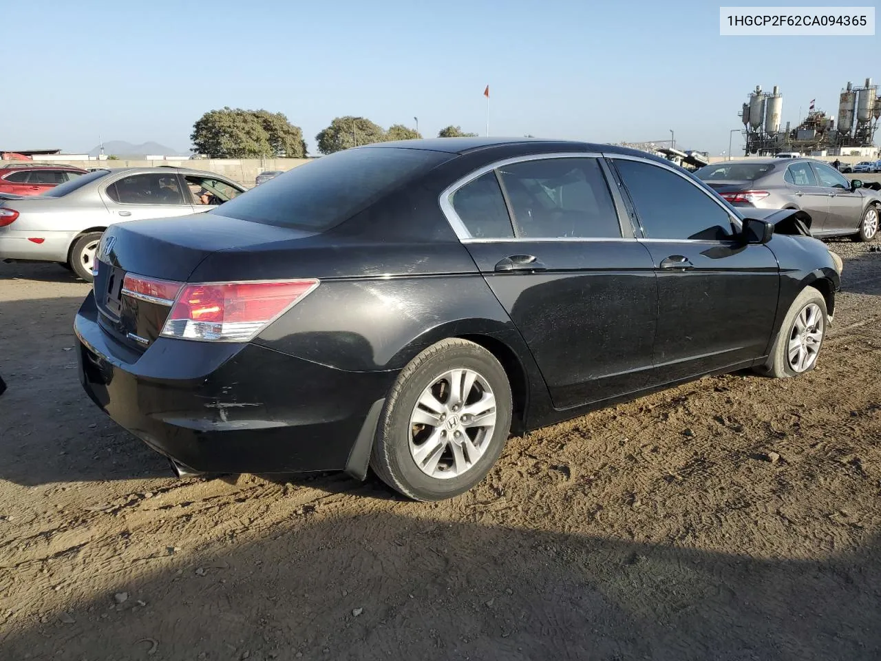 1HGCP2F62CA094365 2012 Honda Accord Se