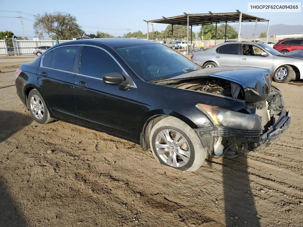 1HGCP2F62CA094365 2012 Honda Accord Se