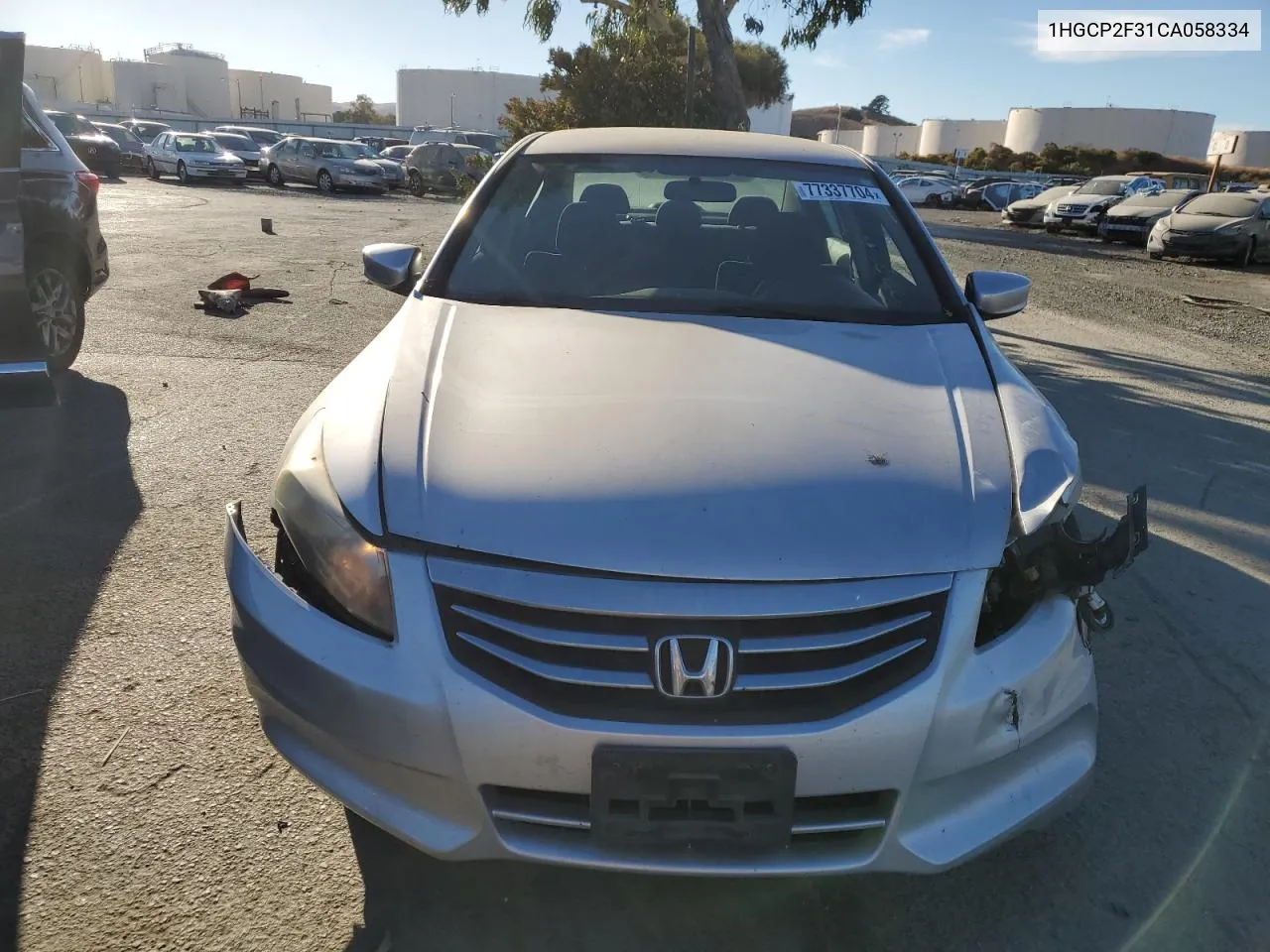 1HGCP2F31CA058334 2012 Honda Accord Lx