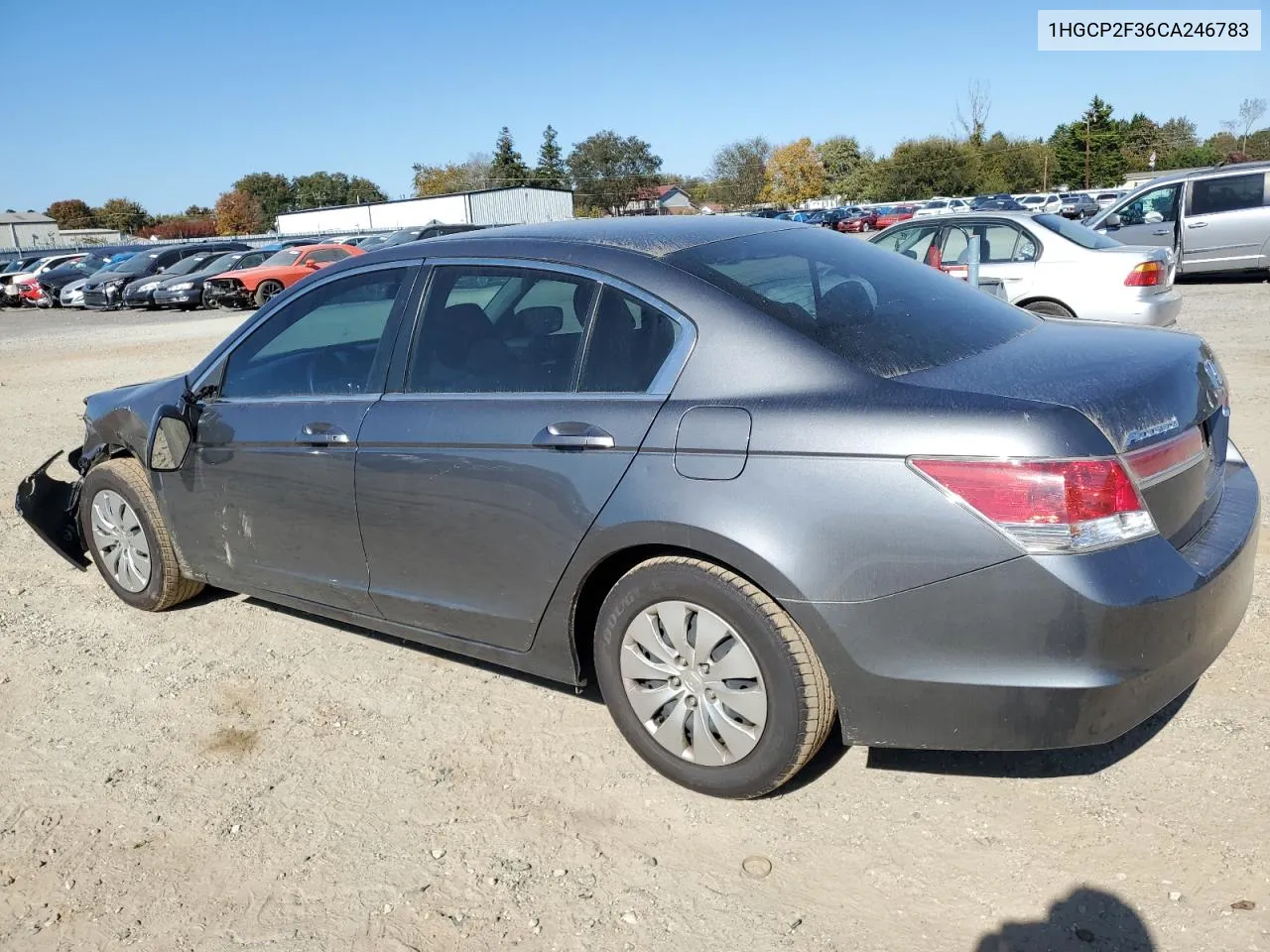 2012 Honda Accord Lx VIN: 1HGCP2F36CA246783 Lot: 77356834