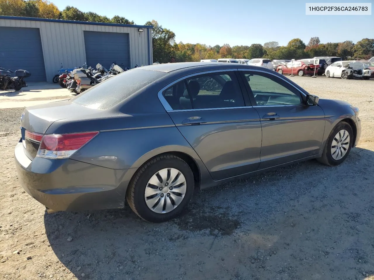 2012 Honda Accord Lx VIN: 1HGCP2F36CA246783 Lot: 77356834