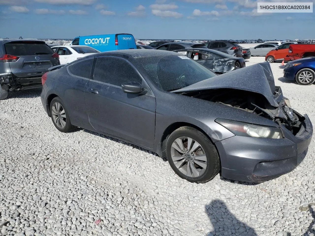 2012 Honda Accord Exl VIN: 1HGCS1B8XCA020384 Lot: 77419484