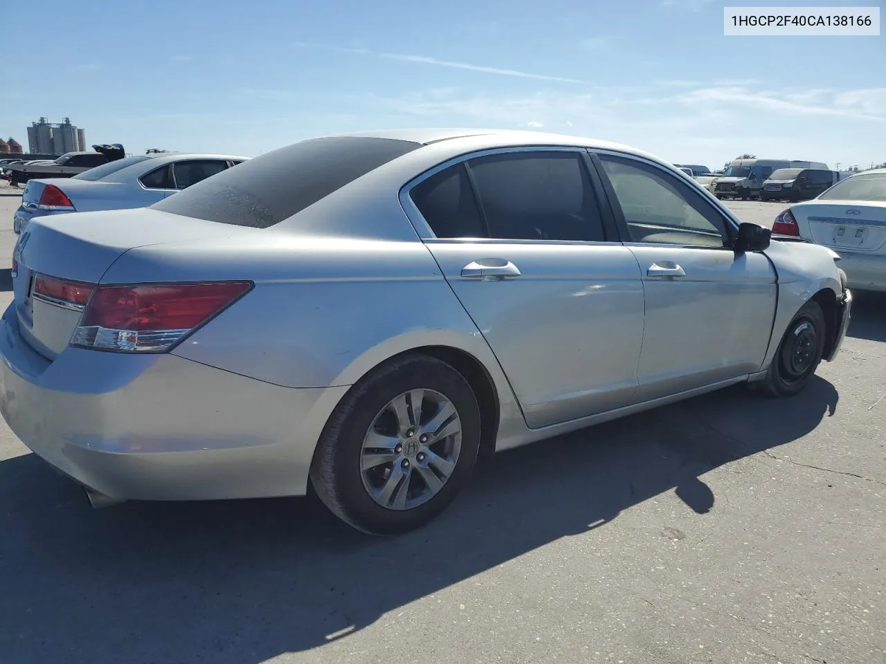 1HGCP2F40CA138166 2012 Honda Accord Lxp