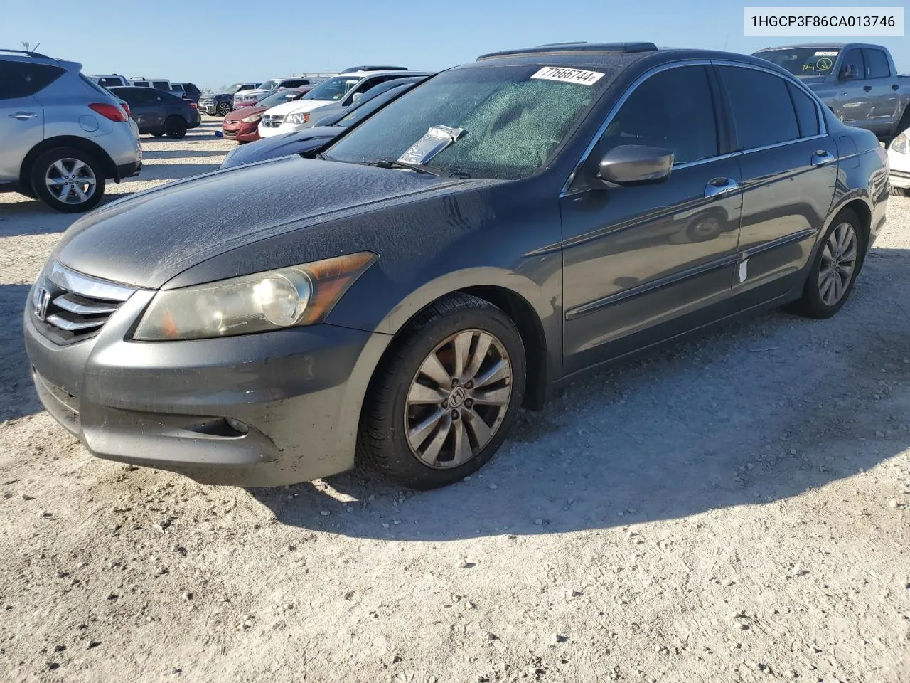 1HGCP3F86CA013746 2012 Honda Accord Exl