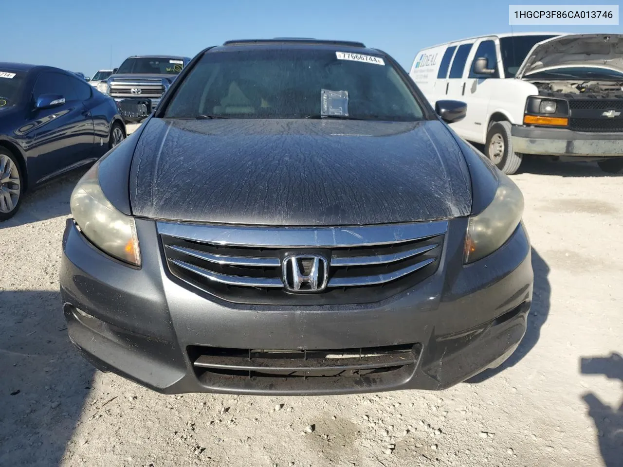 1HGCP3F86CA013746 2012 Honda Accord Exl