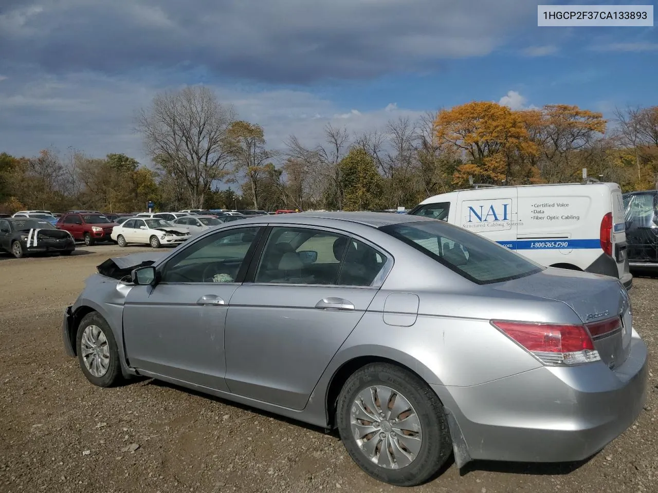 2012 Honda Accord Lx VIN: 1HGCP2F37CA133893 Lot: 77687094