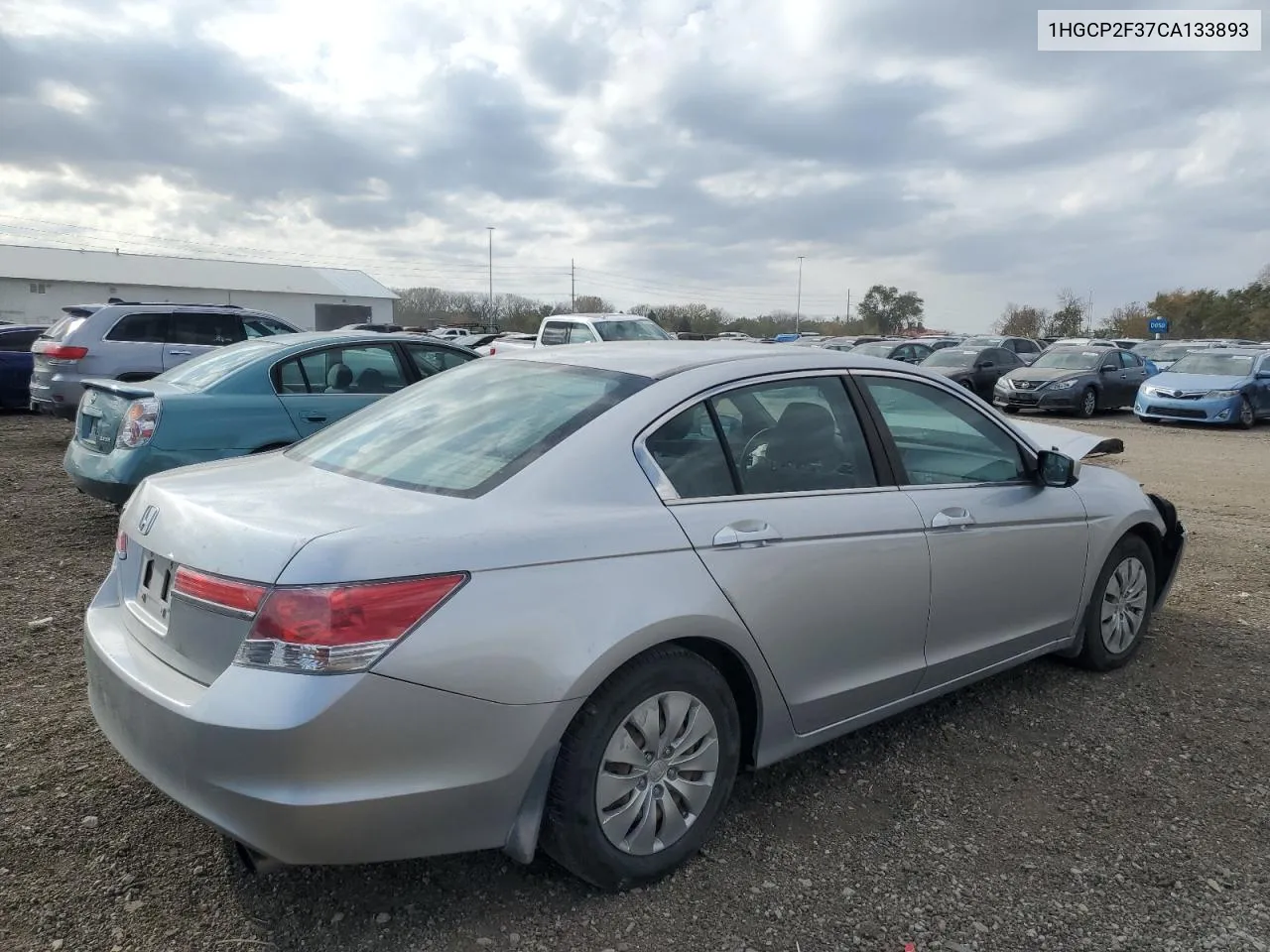 2012 Honda Accord Lx VIN: 1HGCP2F37CA133893 Lot: 77687094