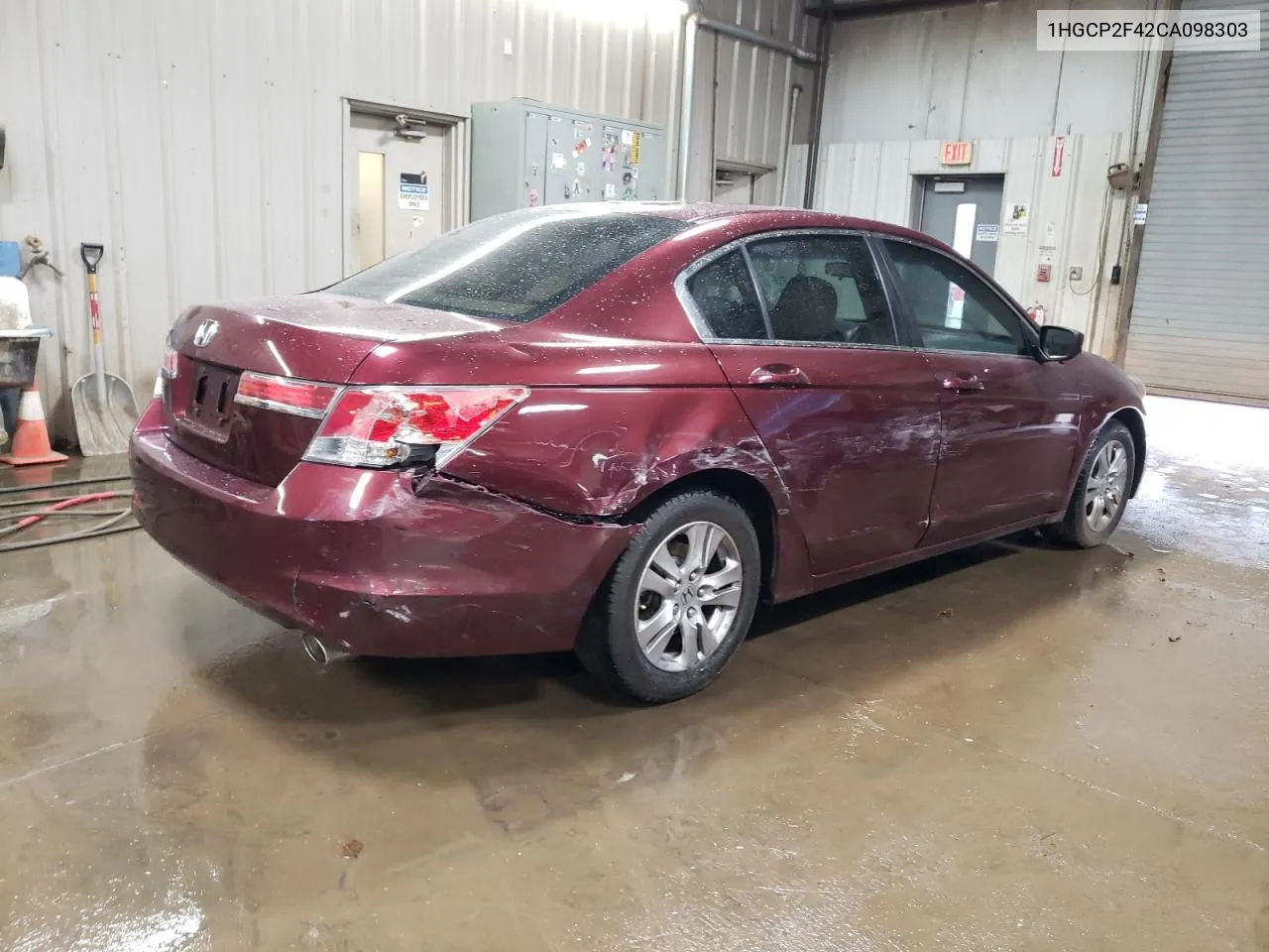 2012 Honda Accord Lxp VIN: 1HGCP2F42CA098303 Lot: 77951934