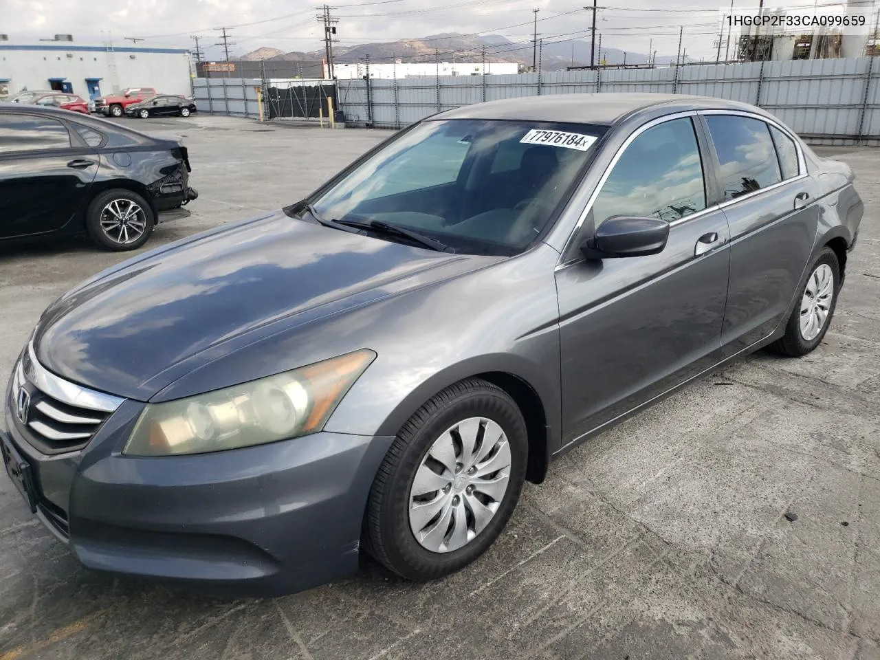 2012 Honda Accord Lx VIN: 1HGCP2F33CA099659 Lot: 77976184