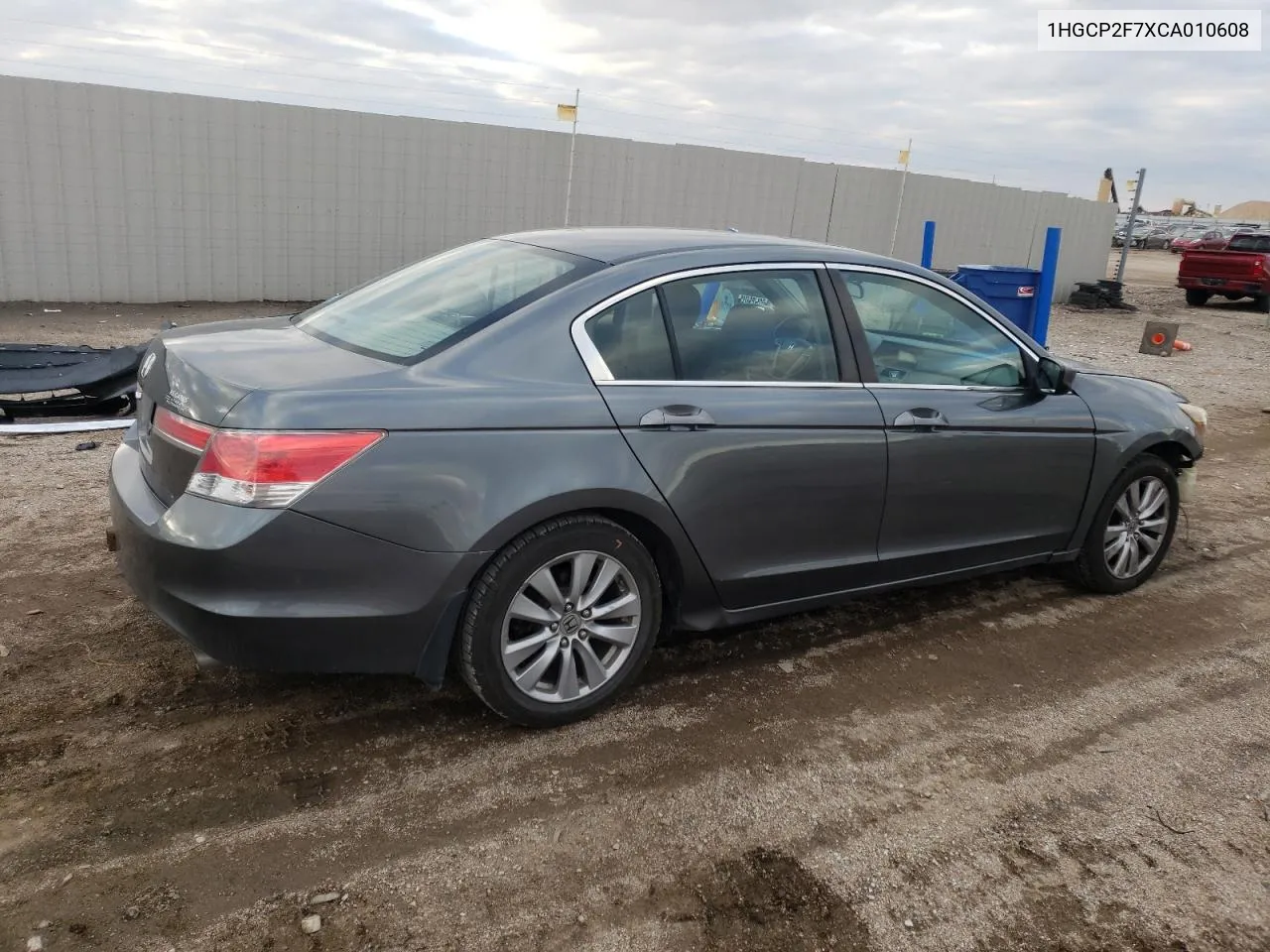 2012 Honda Accord Ex VIN: 1HGCP2F7XCA010608 Lot: 78937124