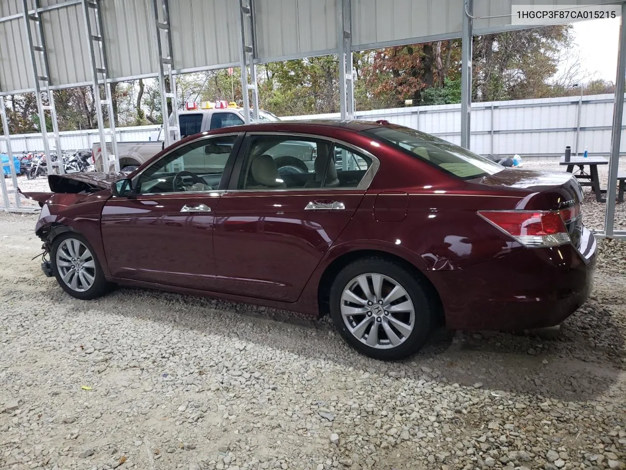 2012 Honda Accord Exl VIN: 1HGCP3F87CA015215 Lot: 79200864