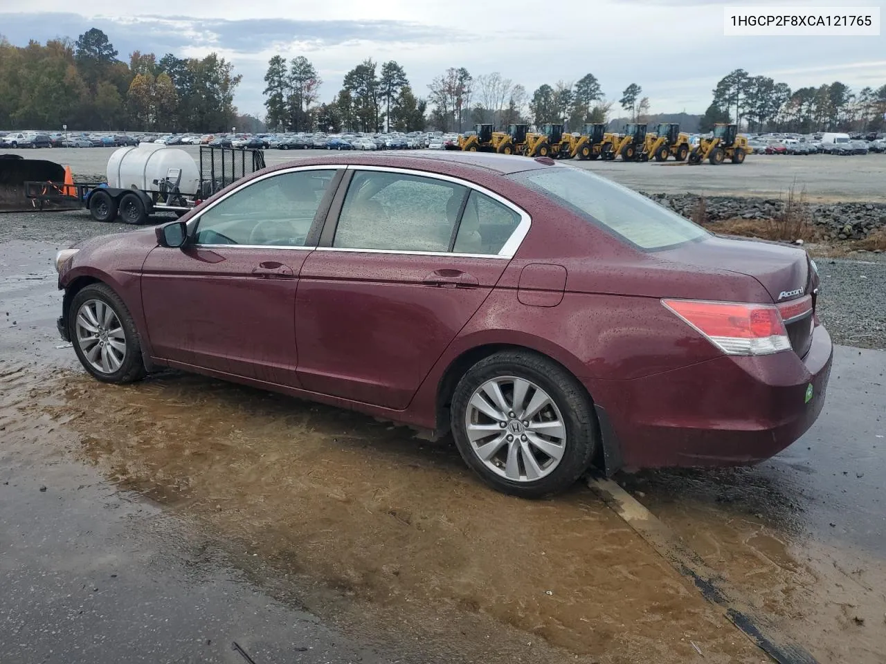 2012 Honda Accord Exl VIN: 1HGCP2F8XCA121765 Lot: 79548864