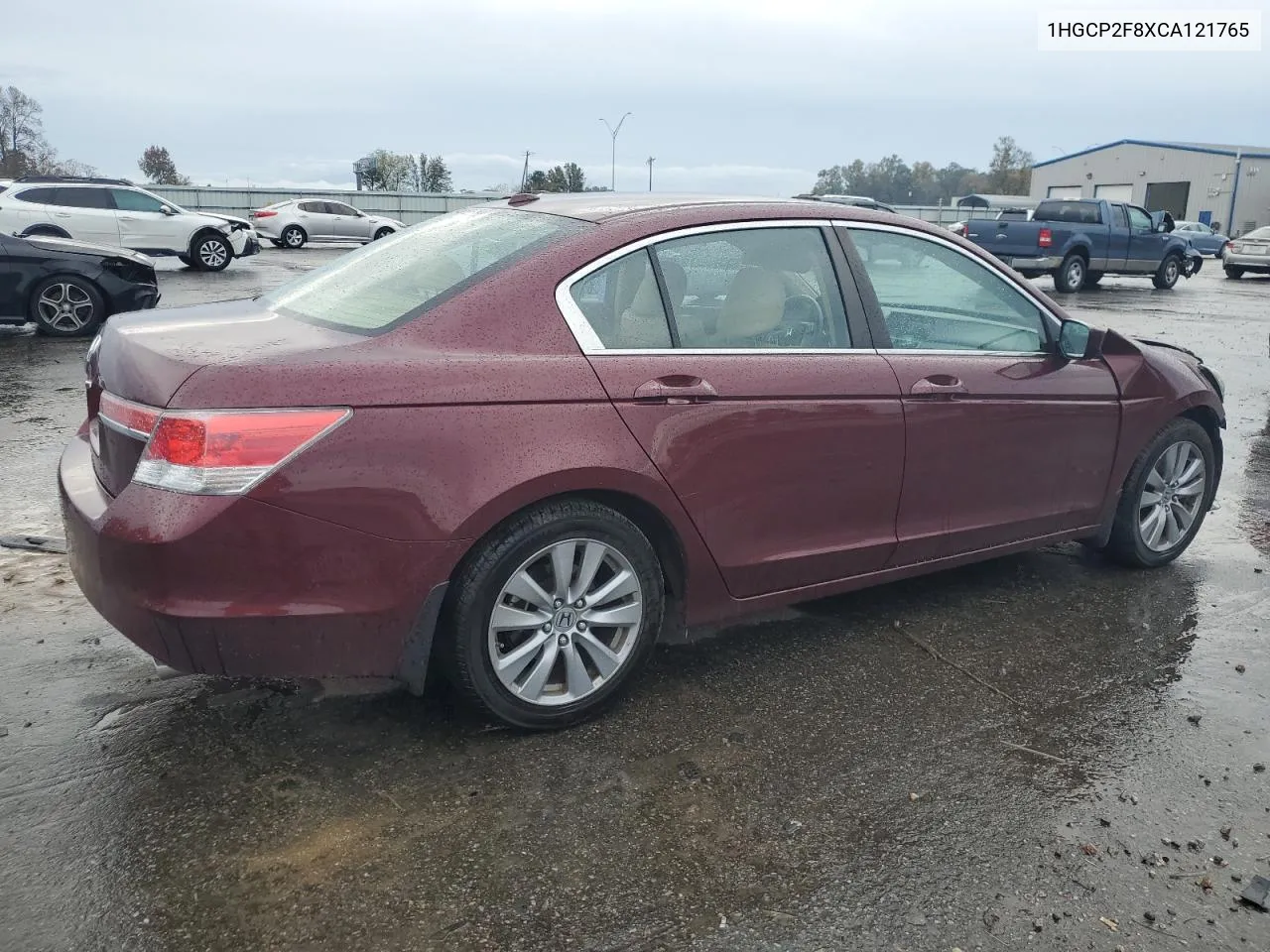 2012 Honda Accord Exl VIN: 1HGCP2F8XCA121765 Lot: 79548864