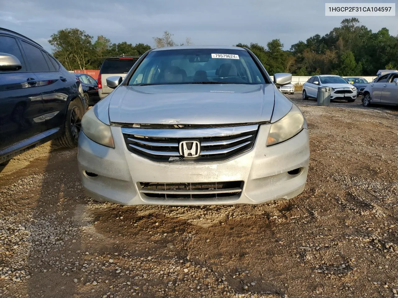 2012 Honda Accord Lx VIN: 1HGCP2F31CA104597 Lot: 79579624