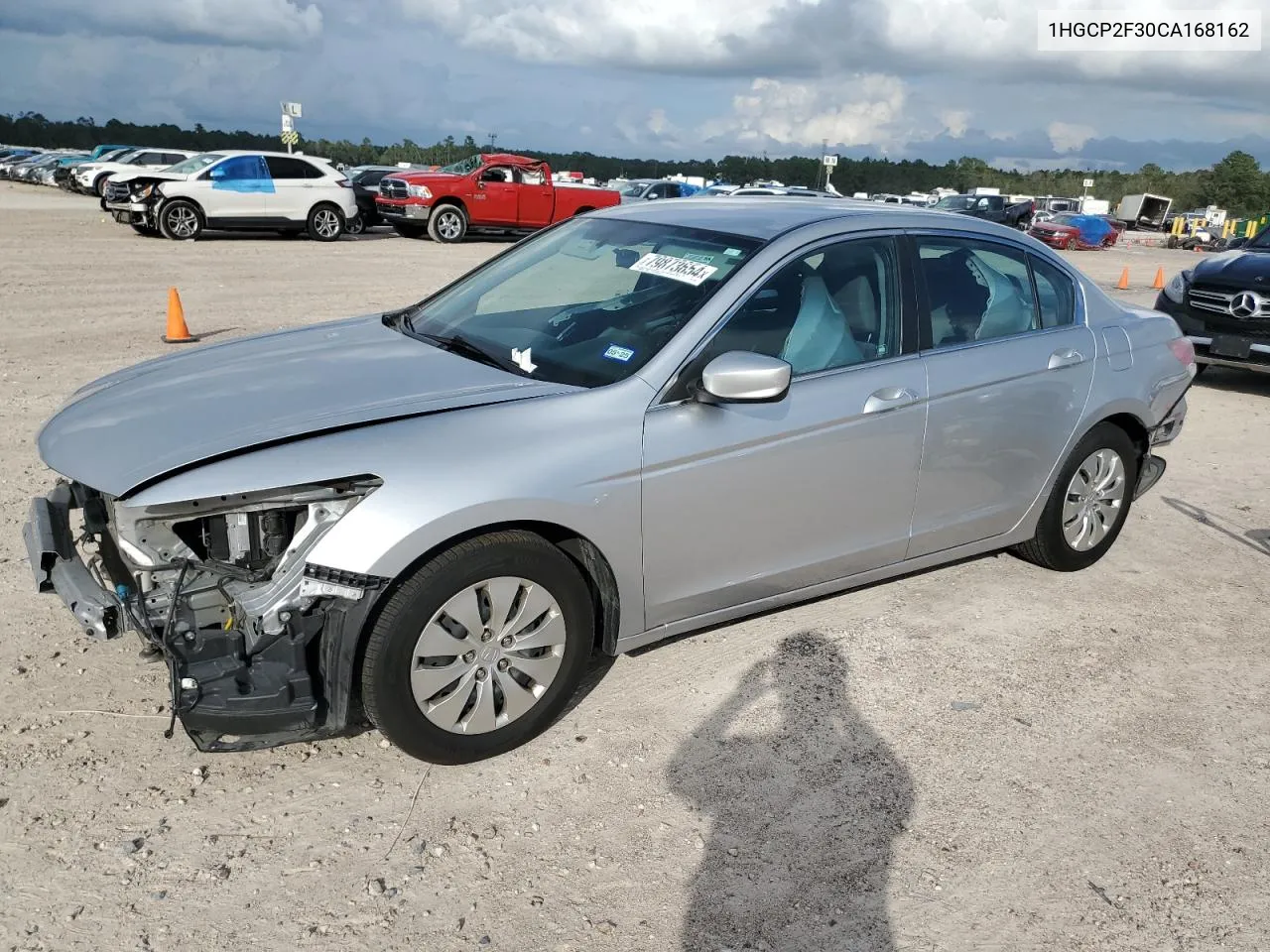 2012 Honda Accord Lx VIN: 1HGCP2F30CA168162 Lot: 79873654