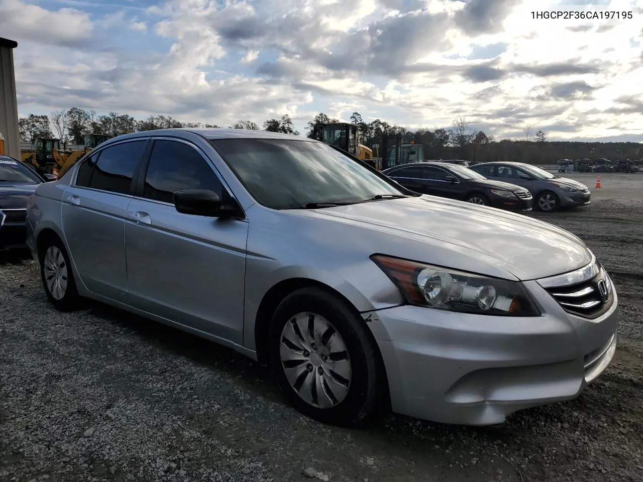 2012 Honda Accord Lx VIN: 1HGCP2F36CA197195 Lot: 80307854