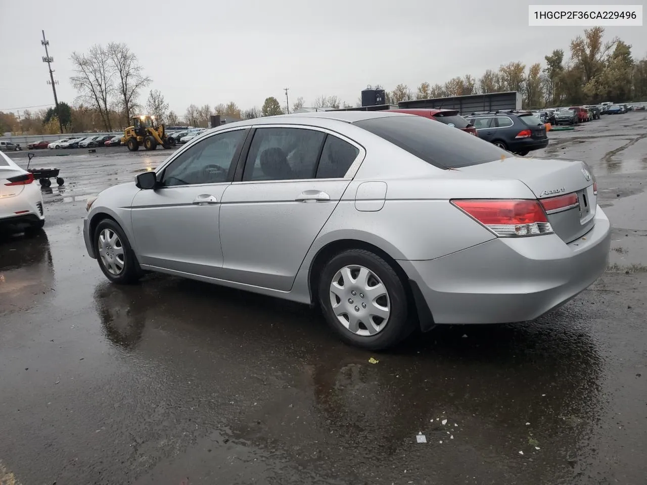 2012 Honda Accord Lx VIN: 1HGCP2F36CA229496 Lot: 80700174