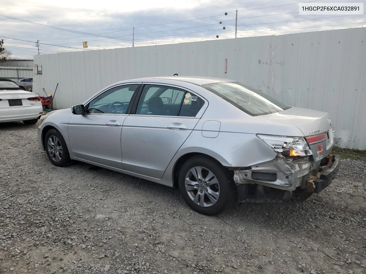 2012 Honda Accord Se VIN: 1HGCP2F6XCA032891 Lot: 80846934