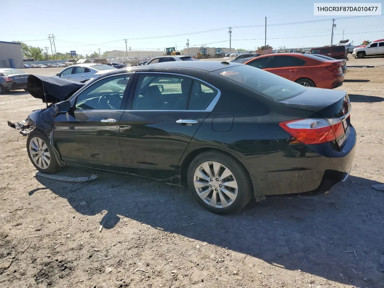 2013 Honda Accord Exl VIN: 1HGCR3F87DA010477 Lot: 50441144