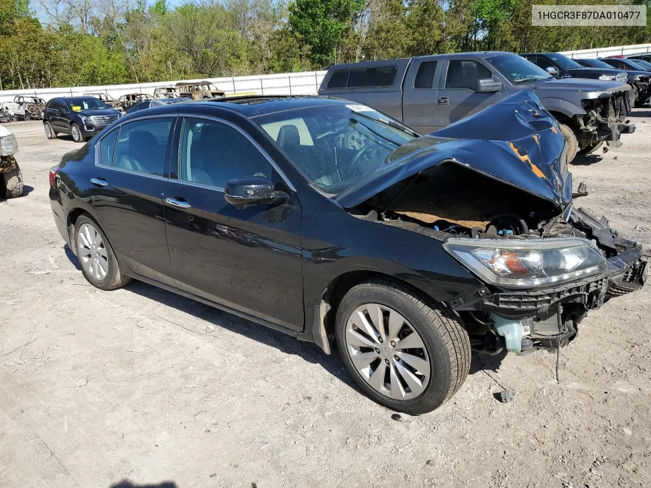 2013 Honda Accord Exl VIN: 1HGCR3F87DA010477 Lot: 50441144